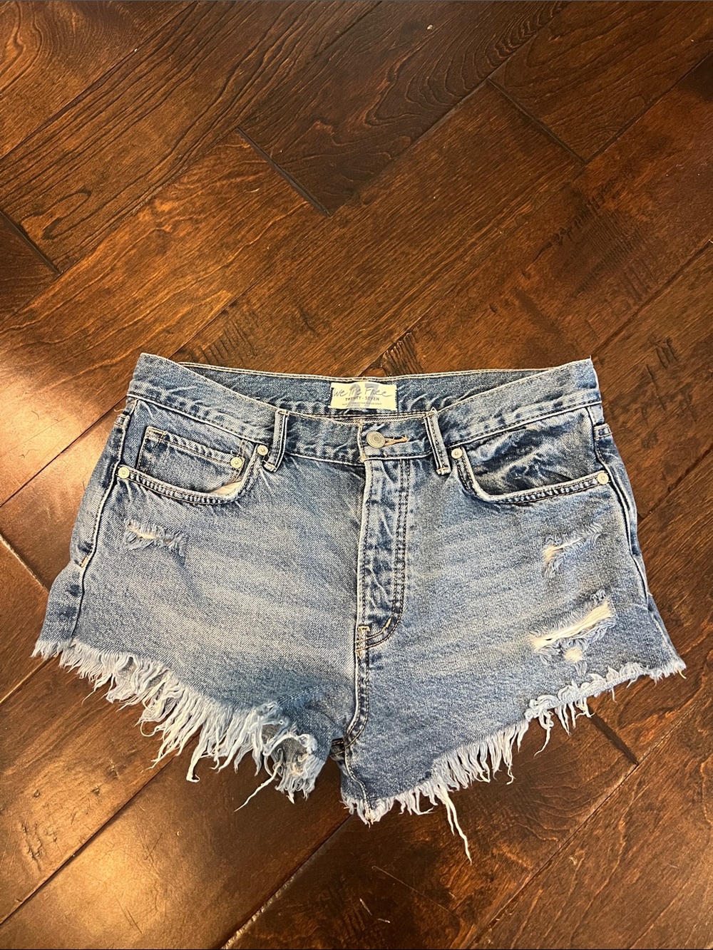 Free People Denim Shorts